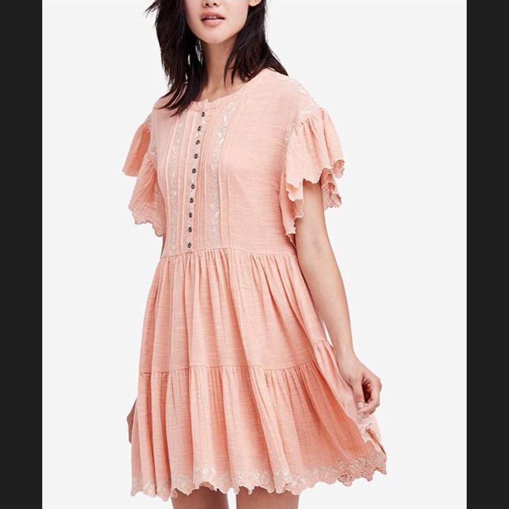 FP Santiago Embroidered Minidress